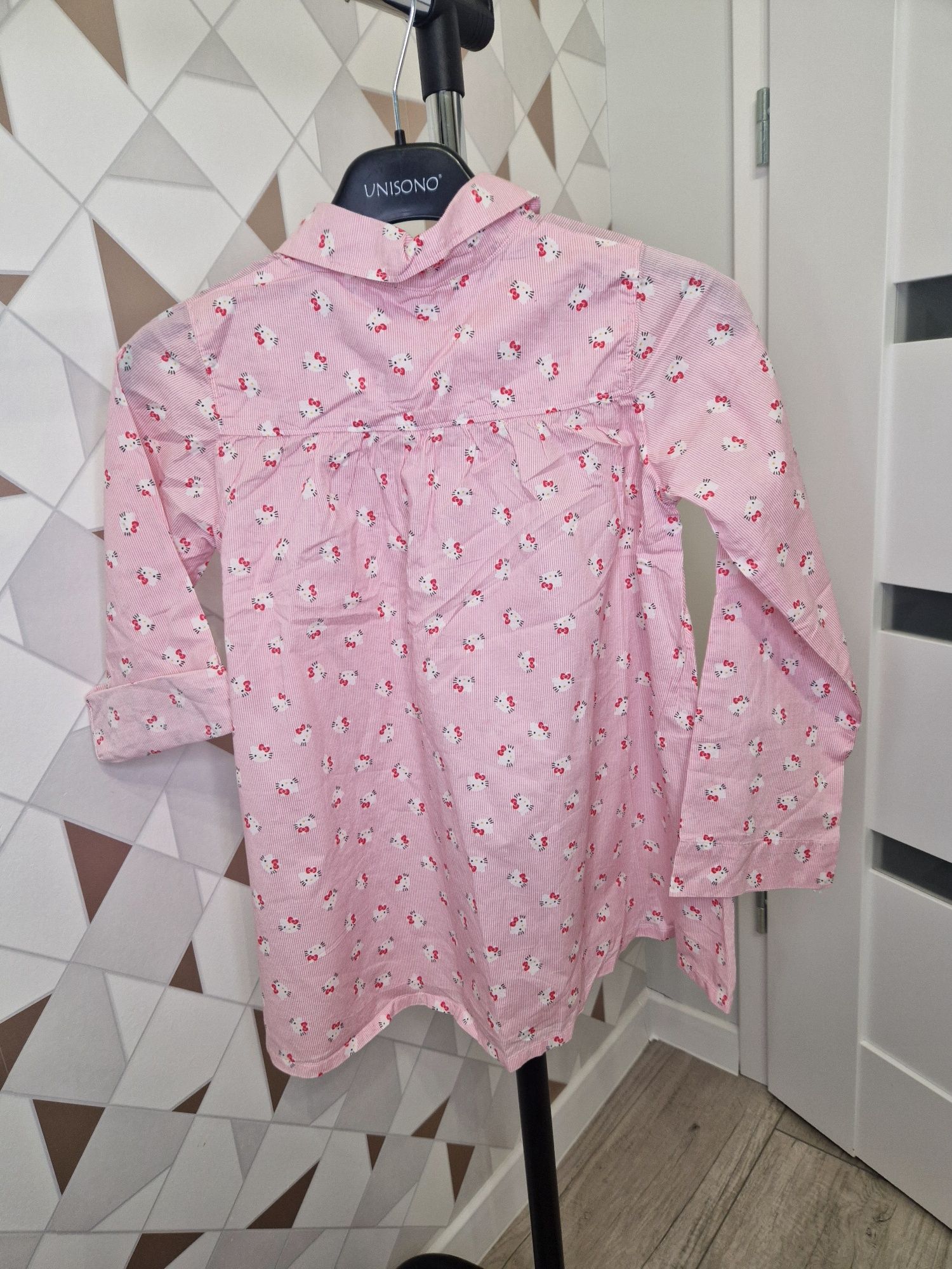 H&M Koszula 7-8 Lat różowa Hello Kitty 128