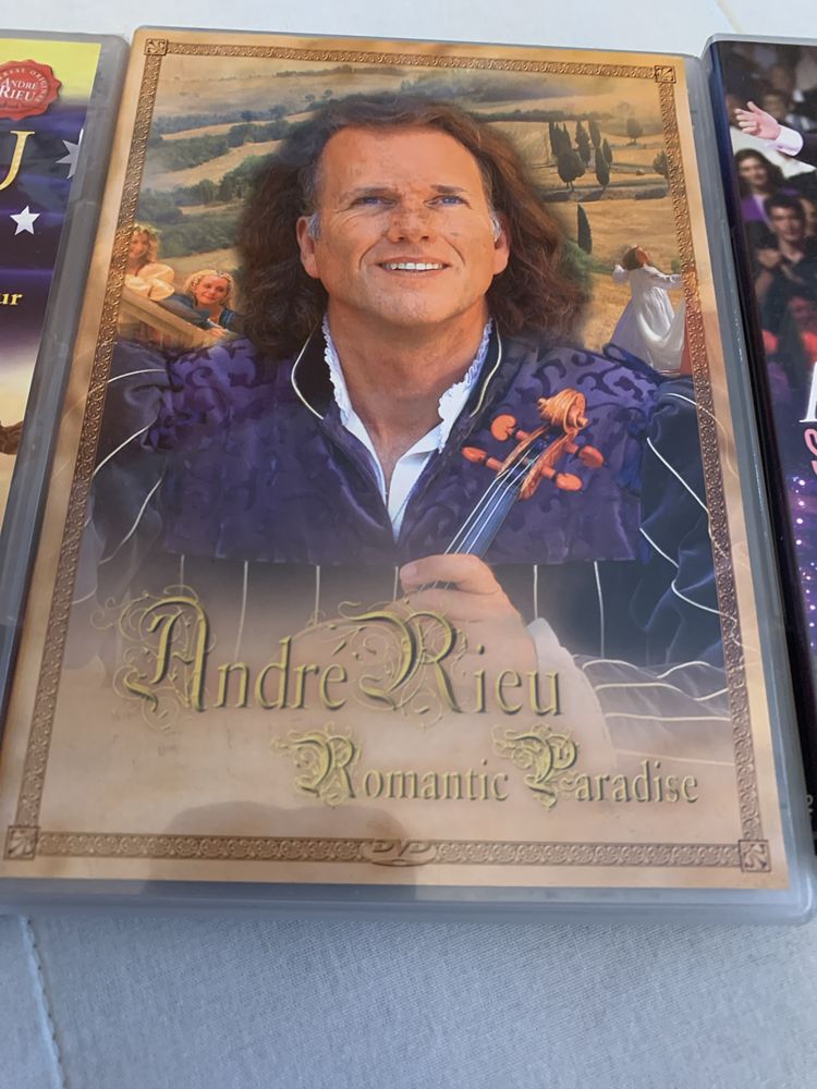 Tres DVDs de Andre Rieu