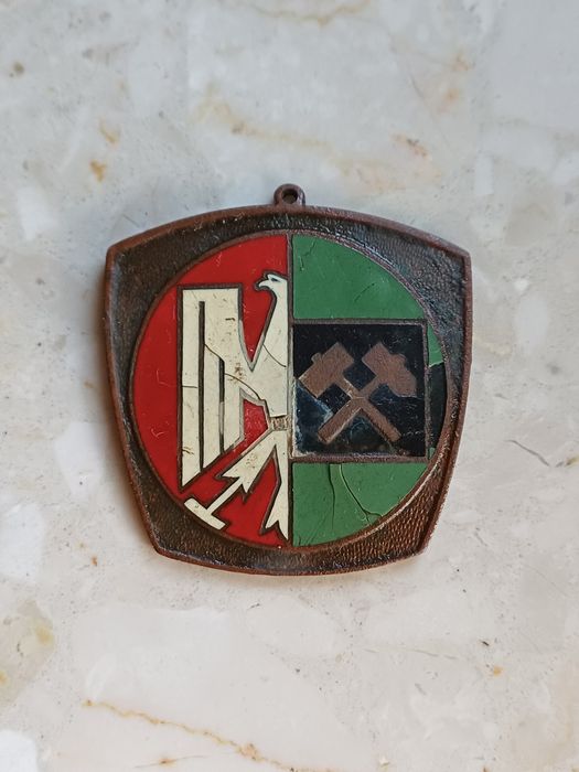 Odznaka absolwenta ZSG Zasadnicza Szkoła Górnicza 1972