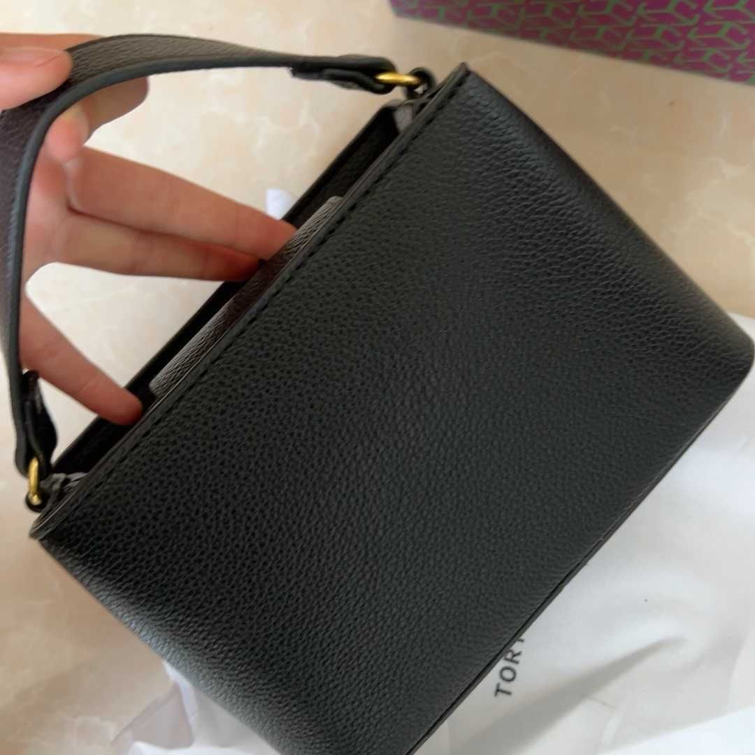 Tory Burch mała torebka z licowej skóry bydlęcej