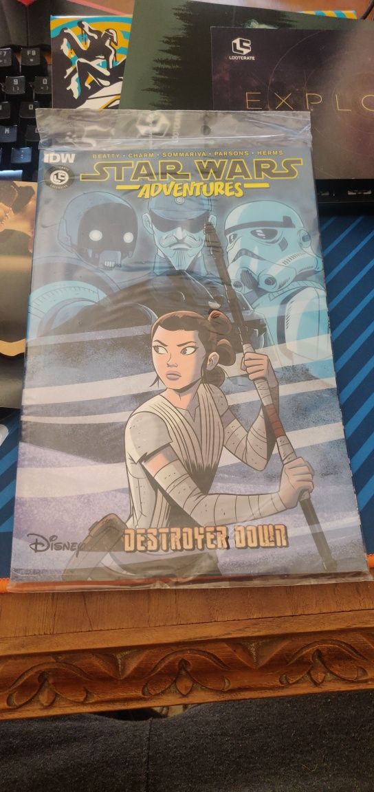 Banda desenhada Star Wars Adventures (nova, selada)