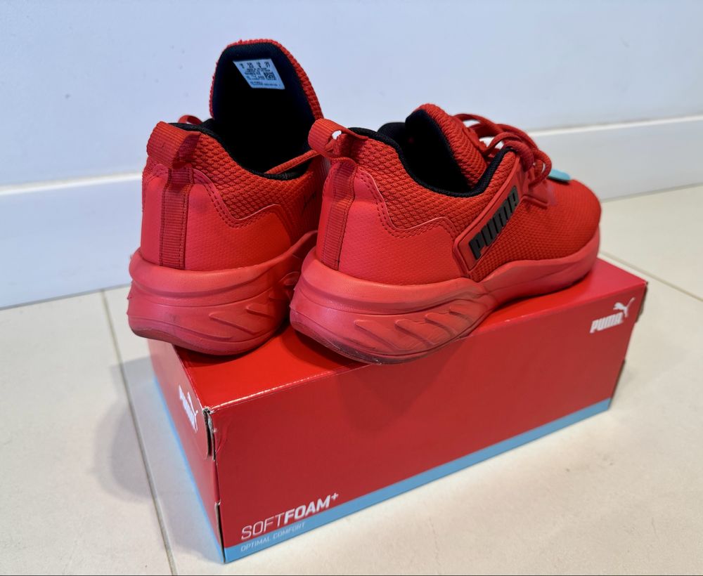 Buty Puma Erupter 42 | czerwone SoftFoam+ | do biegania | stan idealny