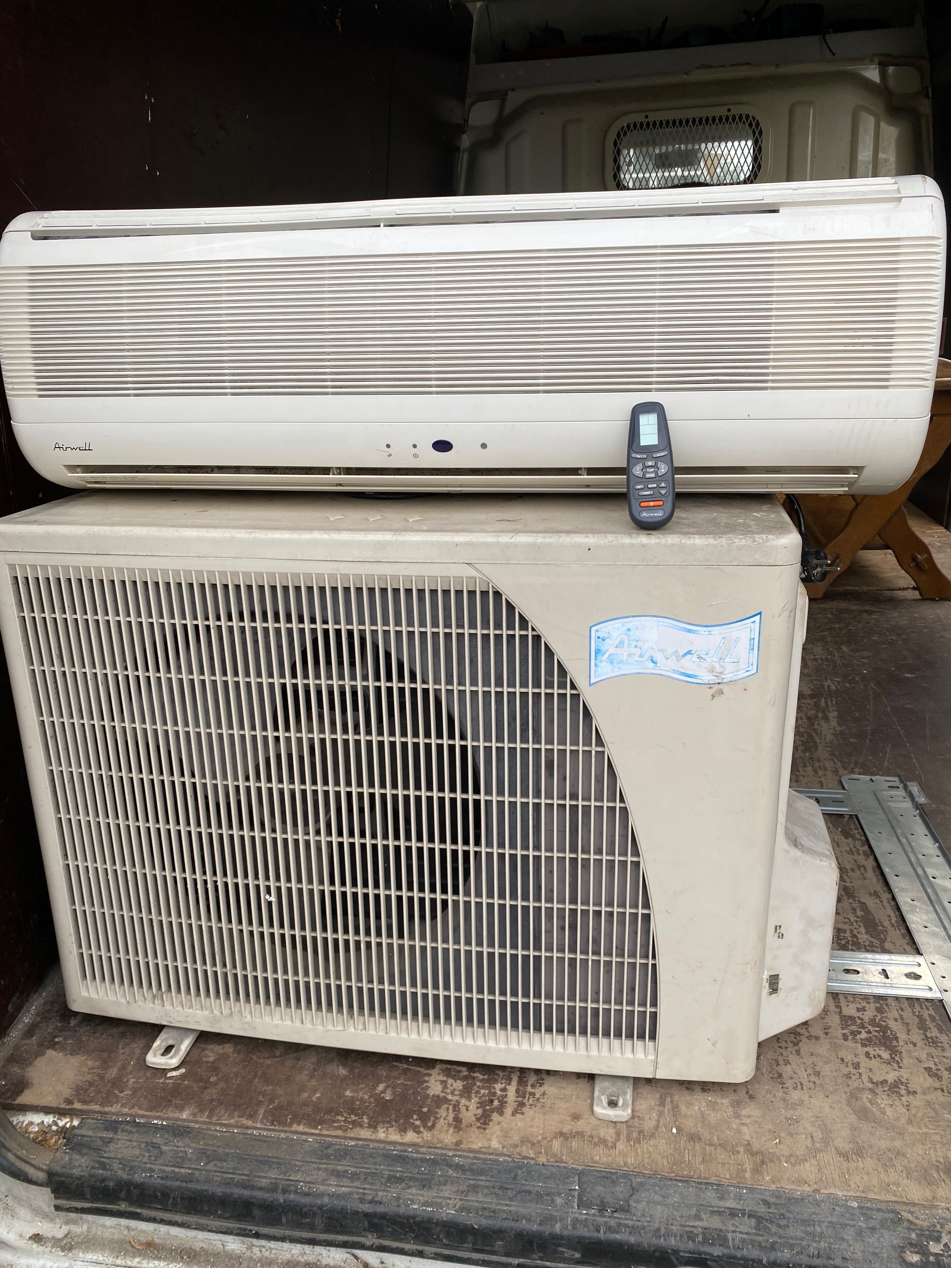 Klimatyzacja Airwell używana zdemontowana
