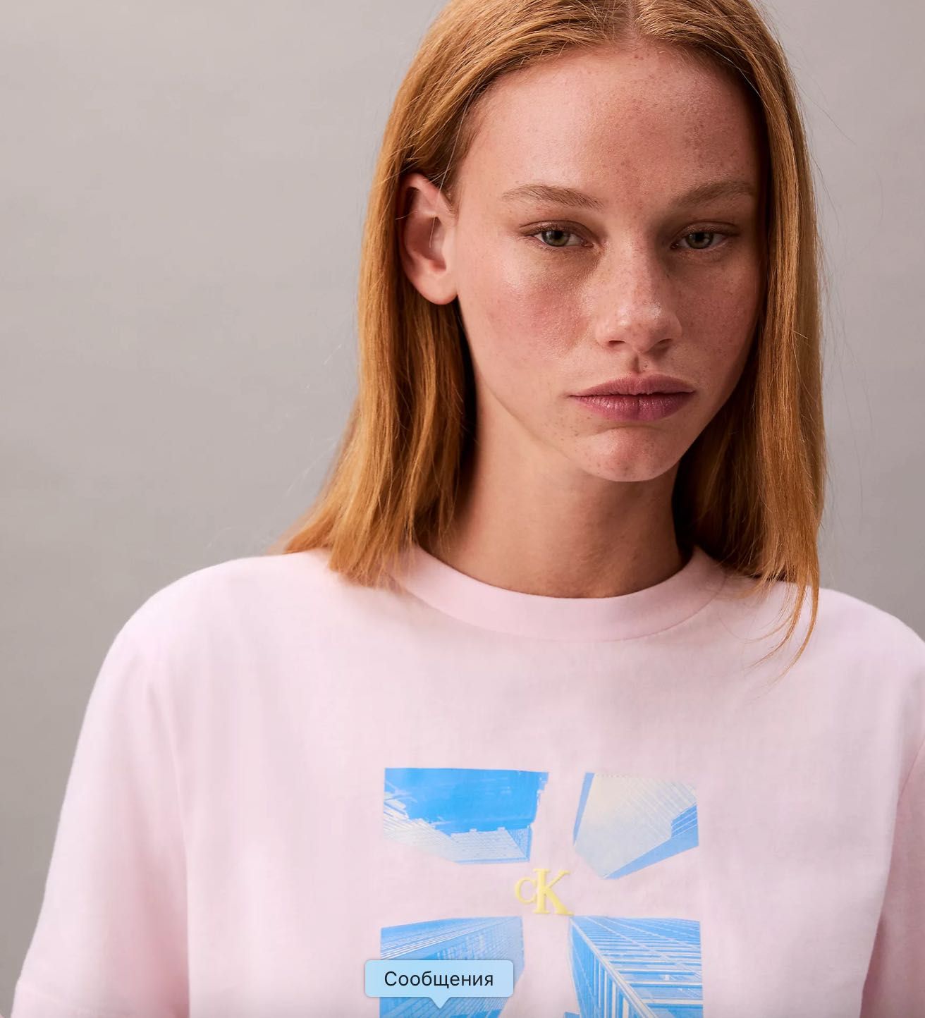 Жіноча базова футболочка Calvin Klein М розмір оригінал