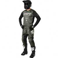 Zestaw ubrań motocross enduro SHIFT dla dzieci 140-152 cm