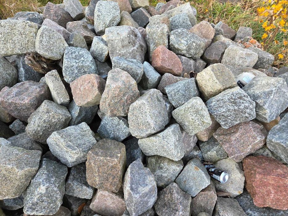 Kostka kamienna, kamień kolor używana duża ilość 20x20 PROMOCJA