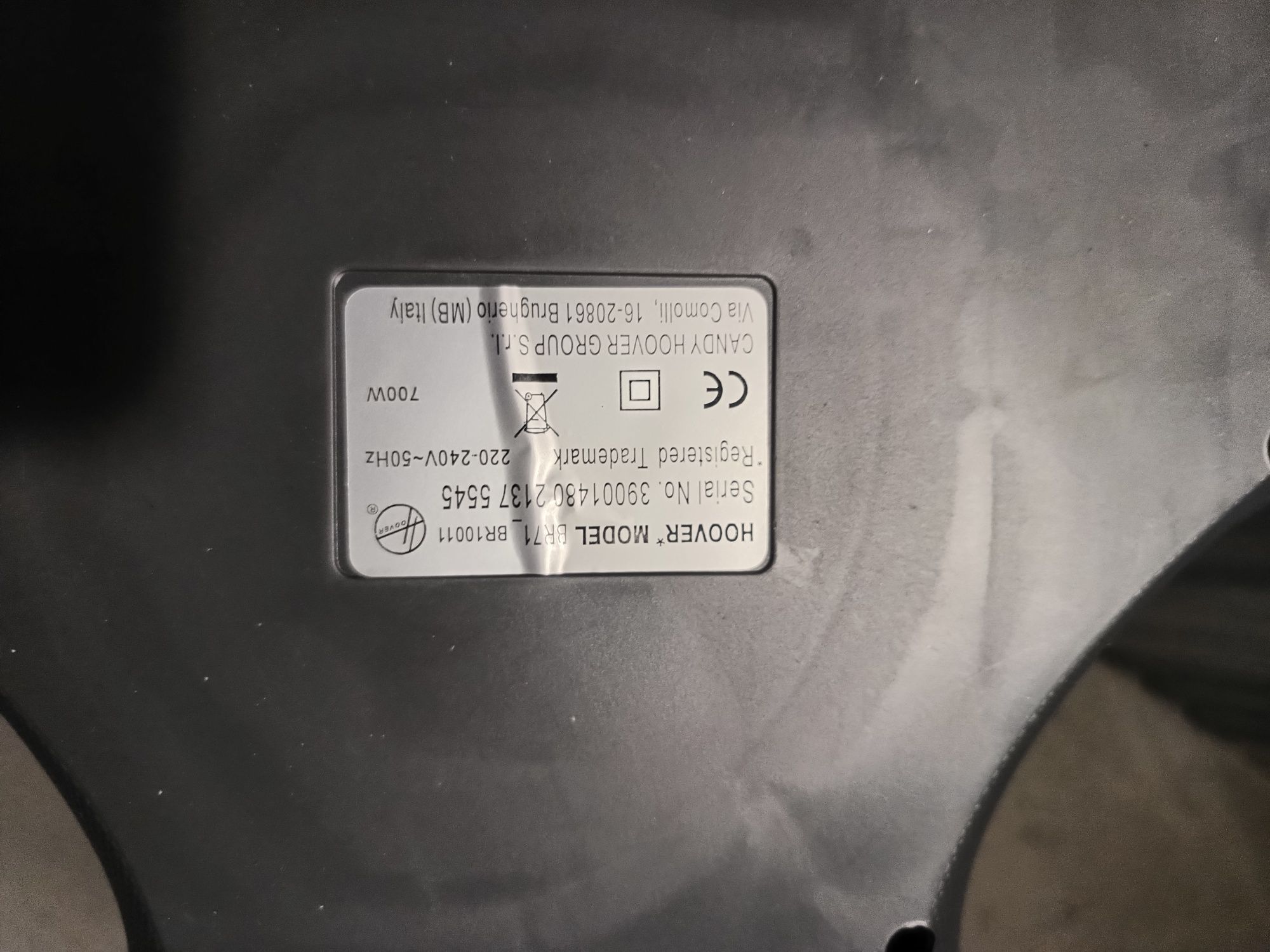 Sprzedam podstawę odkurzacza z silnikiem Hoover breeze br71.