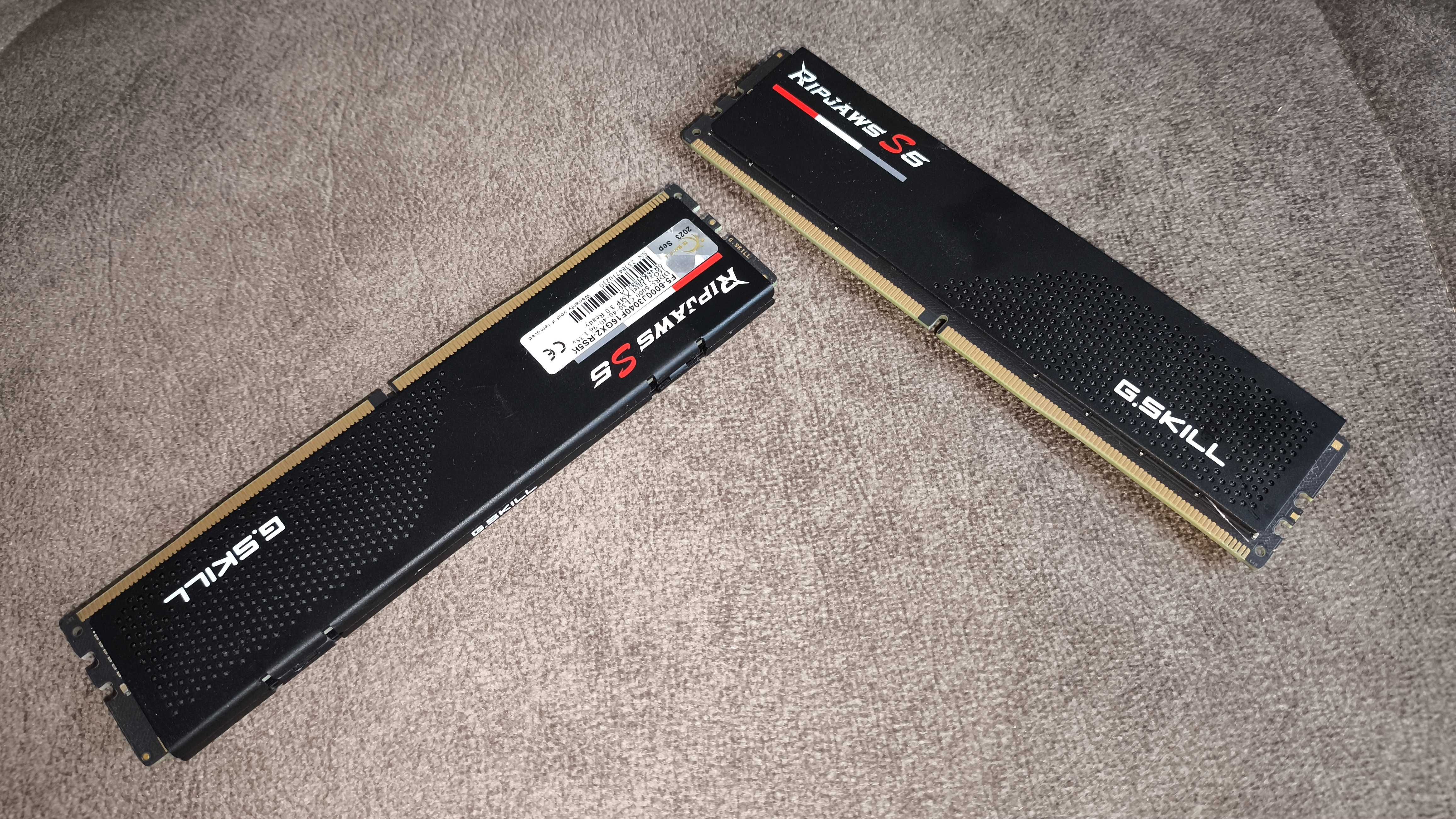 RAM DDR5 32 GB G.Skill Ripjaws S5 DDR5-6000 CL30/40/40/96