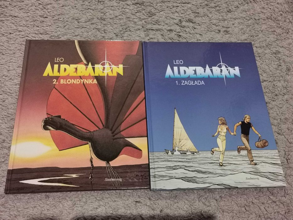 Aldebaran T. 1-2. Zagłada i Blondynka. Komiks. Leo.