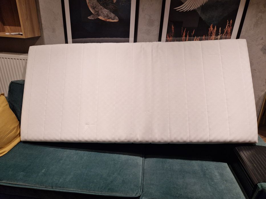 Materac Ikea Afjall piankowy 90x200 średnio twardy