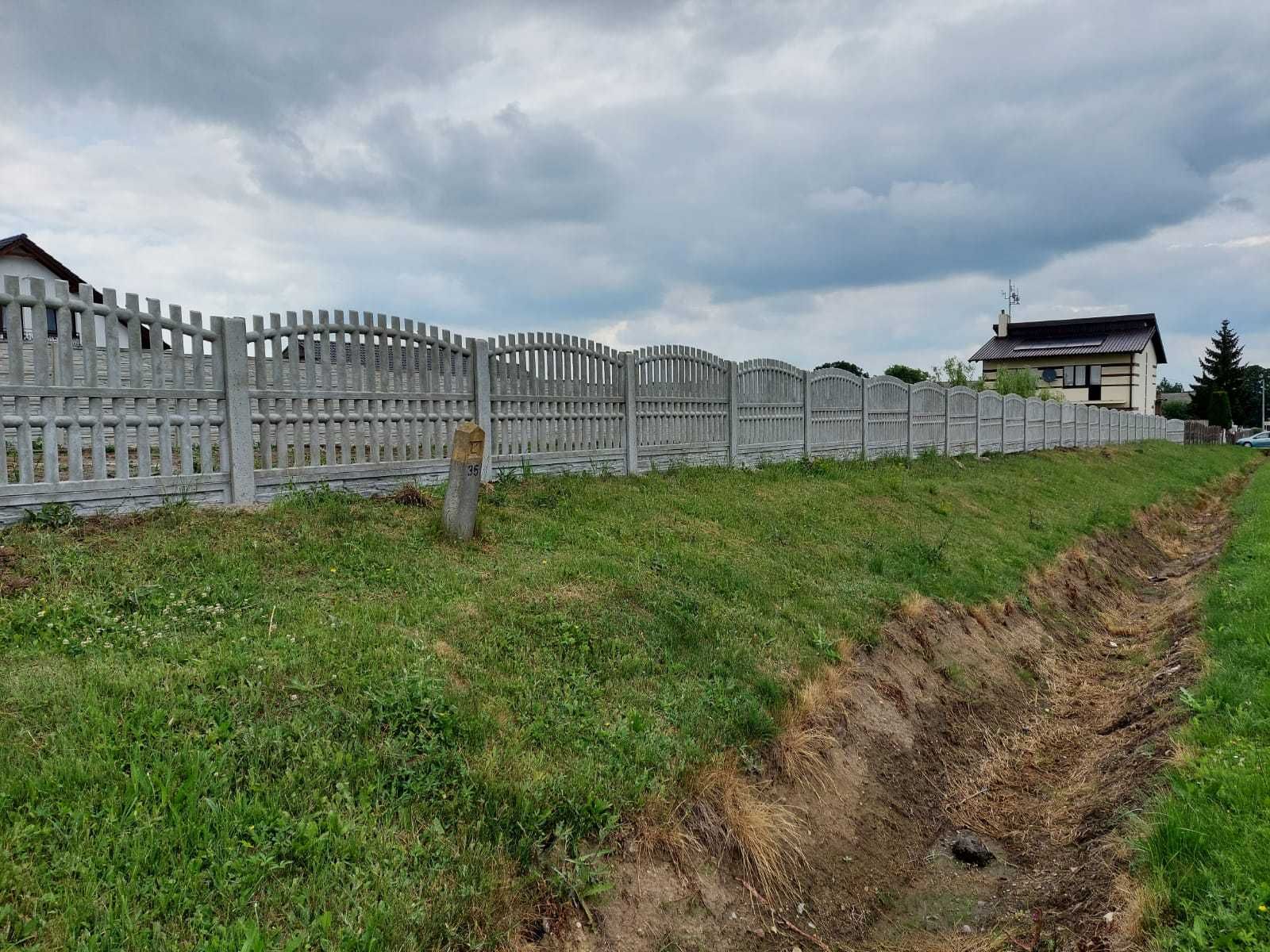 Płot betonowy, Ogrodzenie betonowe, Montaż, Sprzedaż