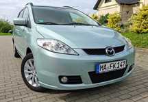 Zdrowa MAZDA 5 2.0 Benz *145 KM *7 OSOBOWA *tylko 151.000 km *2006 ROK