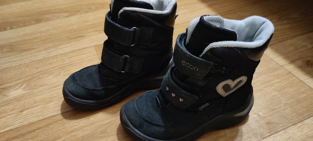 Сапоги зимние Ecco сапожки ботинки Puma туфли 27 размер