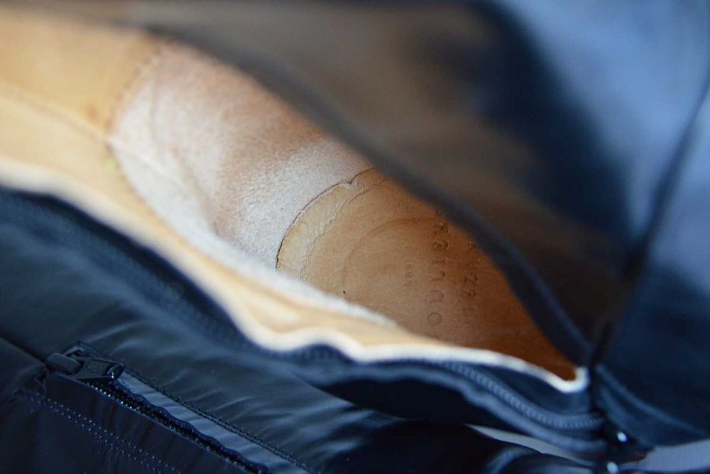 SZERSZA cholewka FANTASTYCZNA skóra wygodny obcas kozaki Sezane Amelie