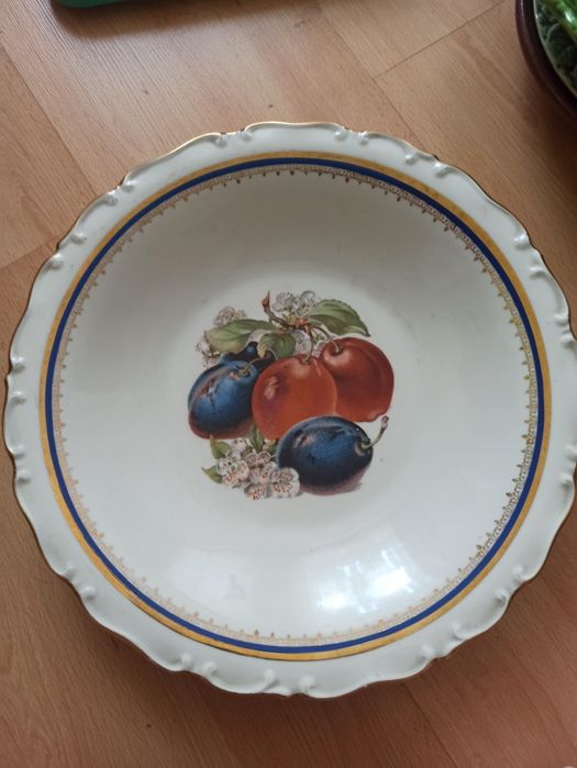 Talerz zdobiony duży do powieszenia 30 cm