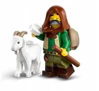 LEGO minifigurka Pasterz z kozą. Seria 25. Fabrycznie zapakowana