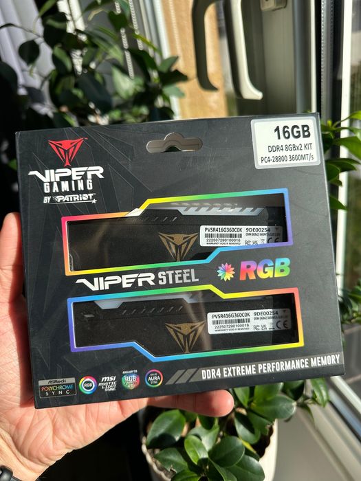 Pamięć RAM DDR4 Patriot 16 GB 3600 19