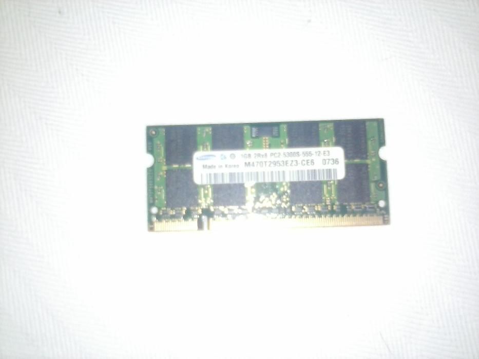 memoria Ram1 GB para PC portatil