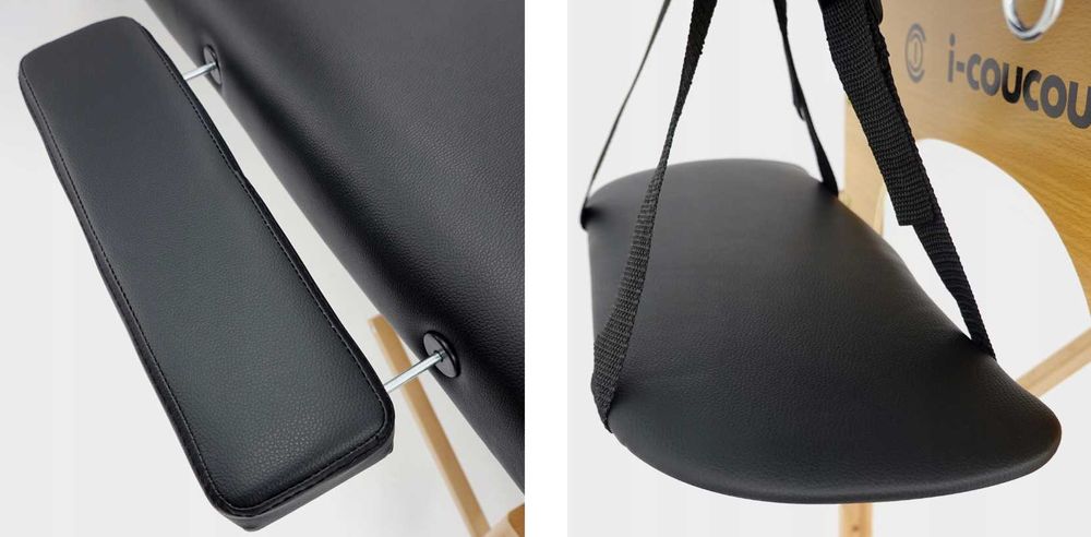 Nowe ŁÓŻKO STÓŁ Do Masażu Składany Przenośny Drewniany (PROMOCJA)