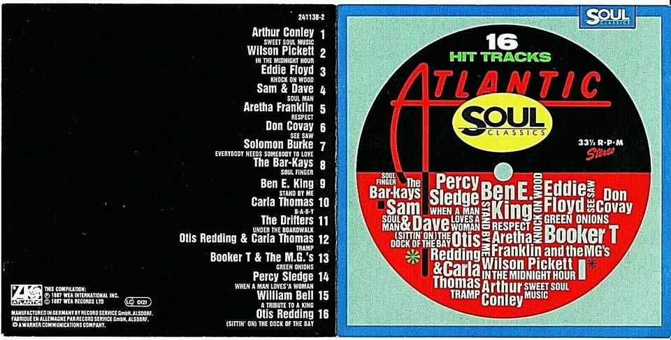 Atlantic Soul Classics - 16 Hit Tracks - MINT - made in Germany