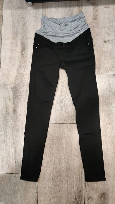 Spodnie ciążowe r 36 stan bardzo dobry czarne