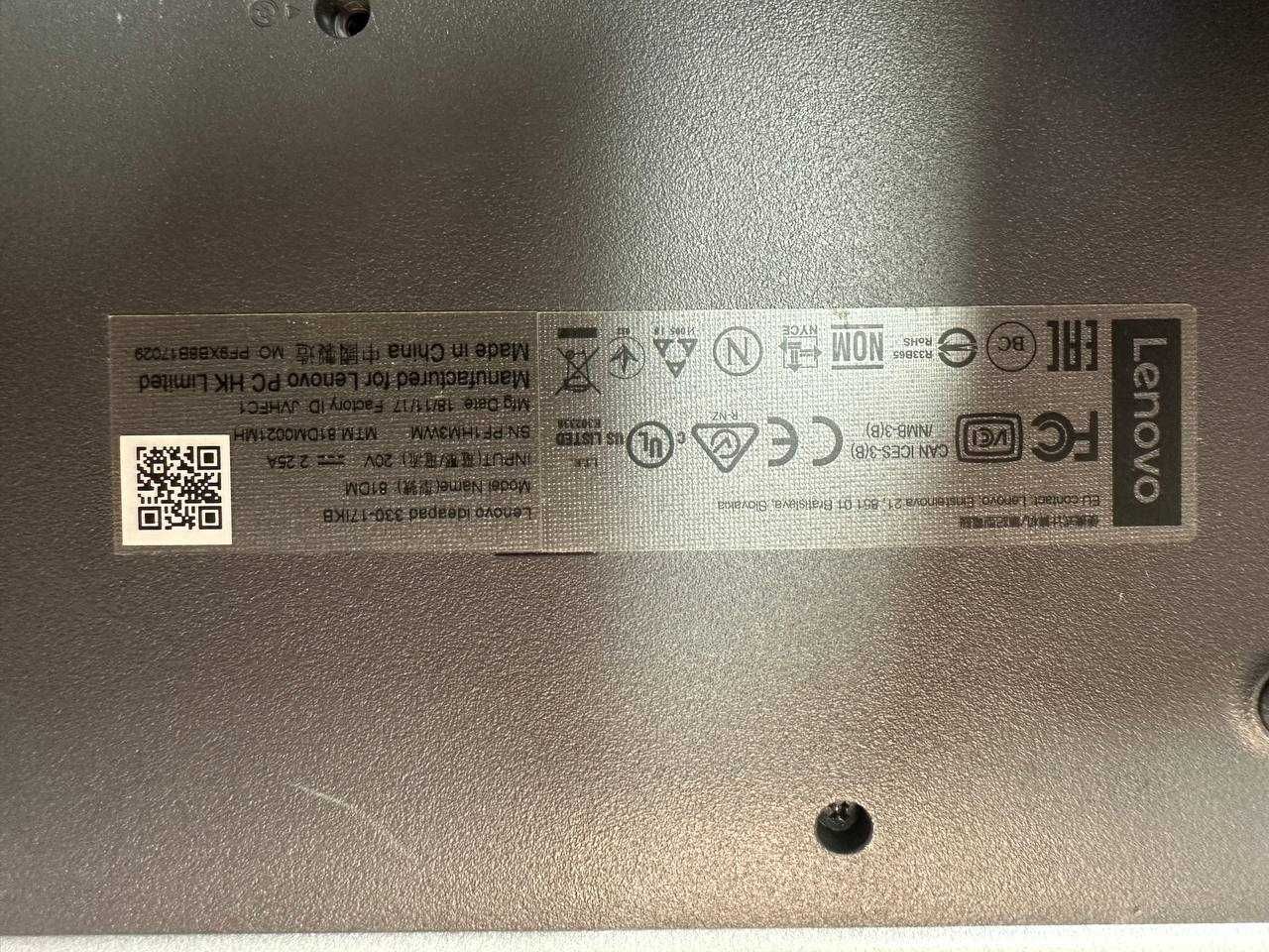 Laptop LENOVO Ideapad 330-17IKB 500 GB