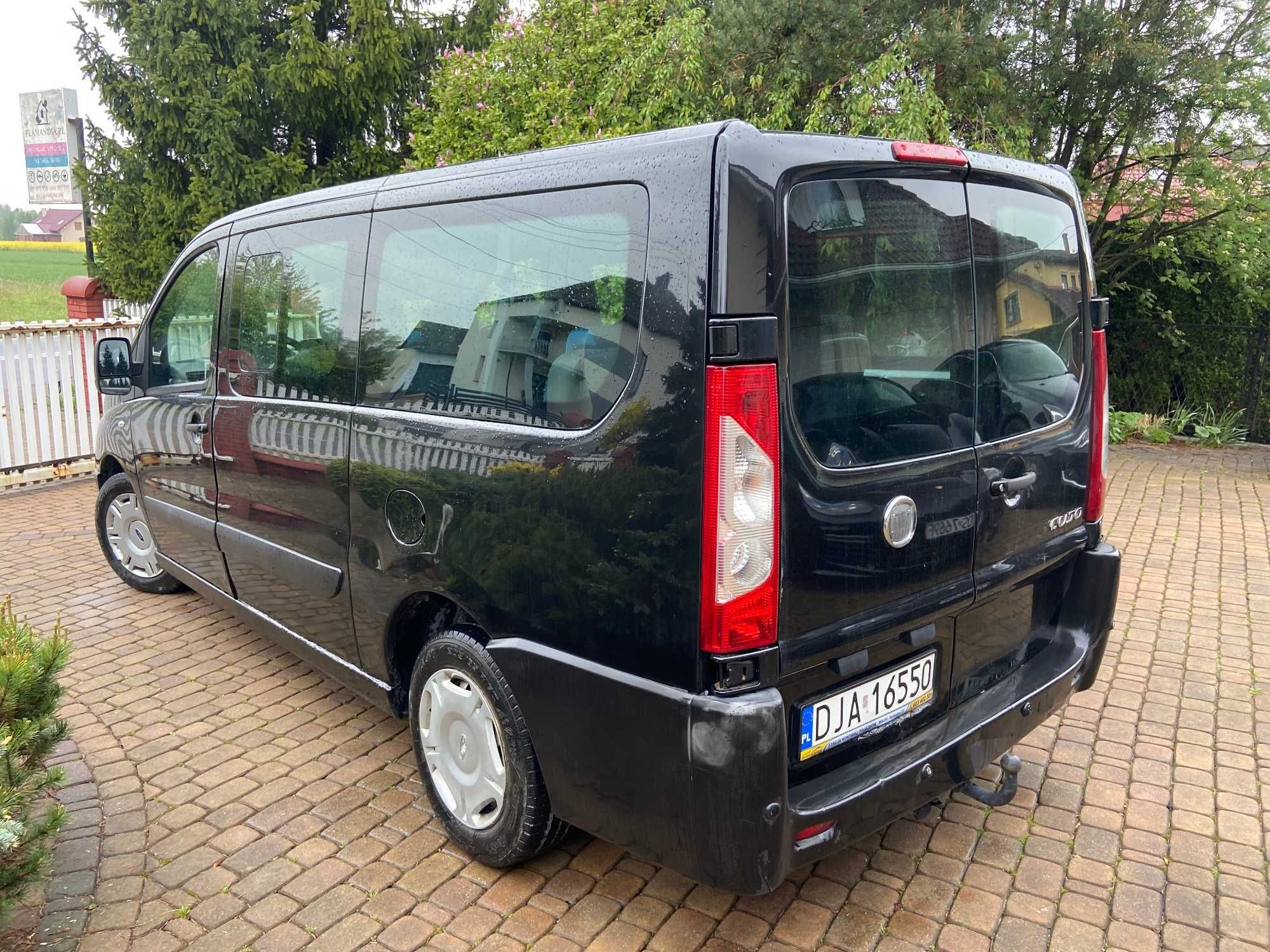 Fiat Scudo 2,0HDI-163KM-2012r 9os Long Klim2stWebTempAlum Fvat ZAMIANA