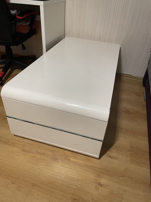 Ława stolik kawowy bialy