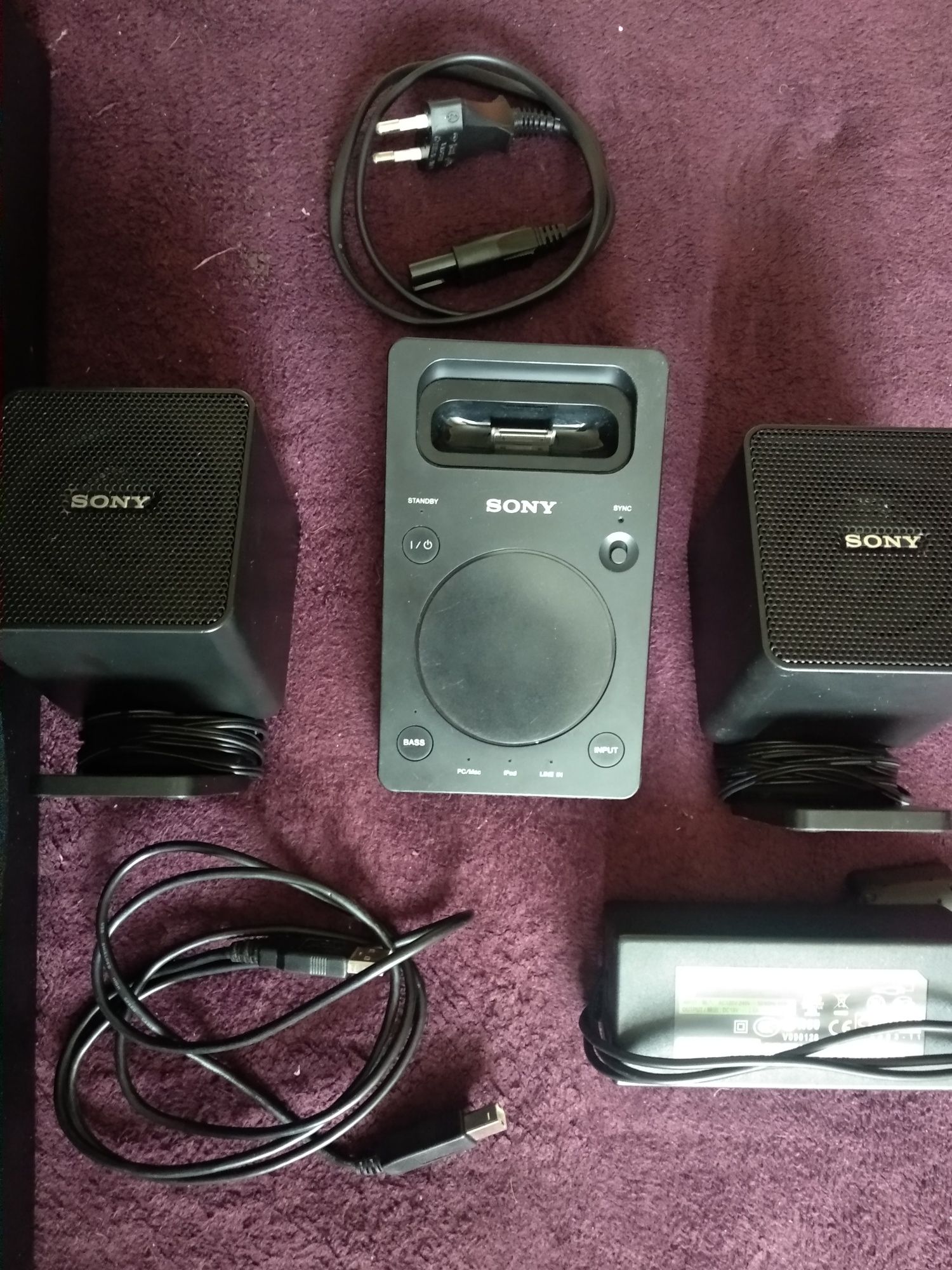 Акустическая система,докстанция SONY PC Speaker SRS GD50IP