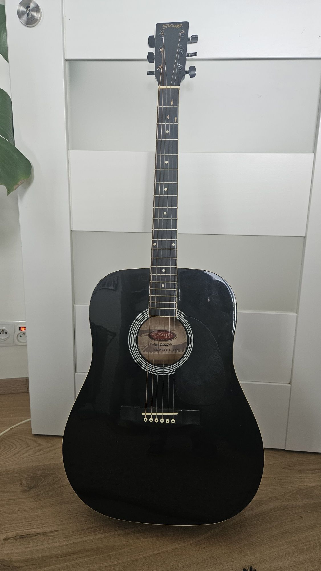 Gitara akustyczna Stagg czarna