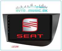 Магнітола Seat Leon, Altea, Android, Qled, USB, GPS, 4G, CarPlay!