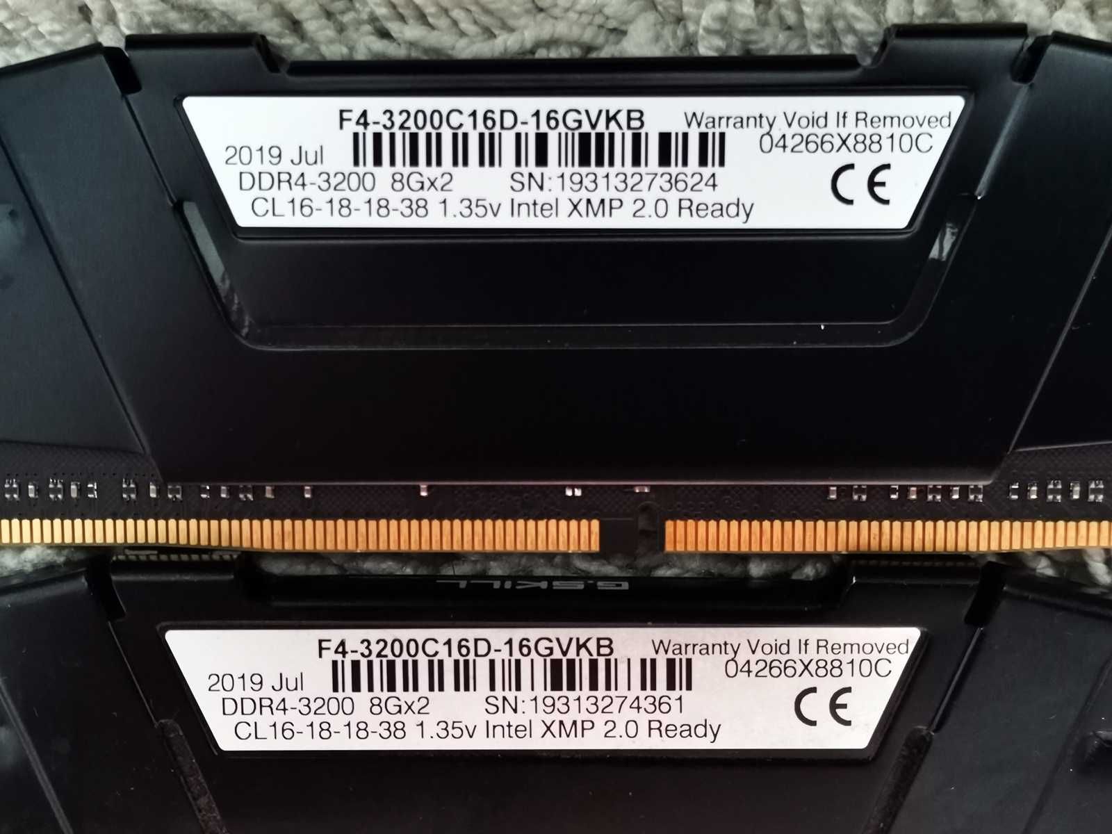 DDR4 16GB G.SkiLL RipJawsV 3200 -Komputer