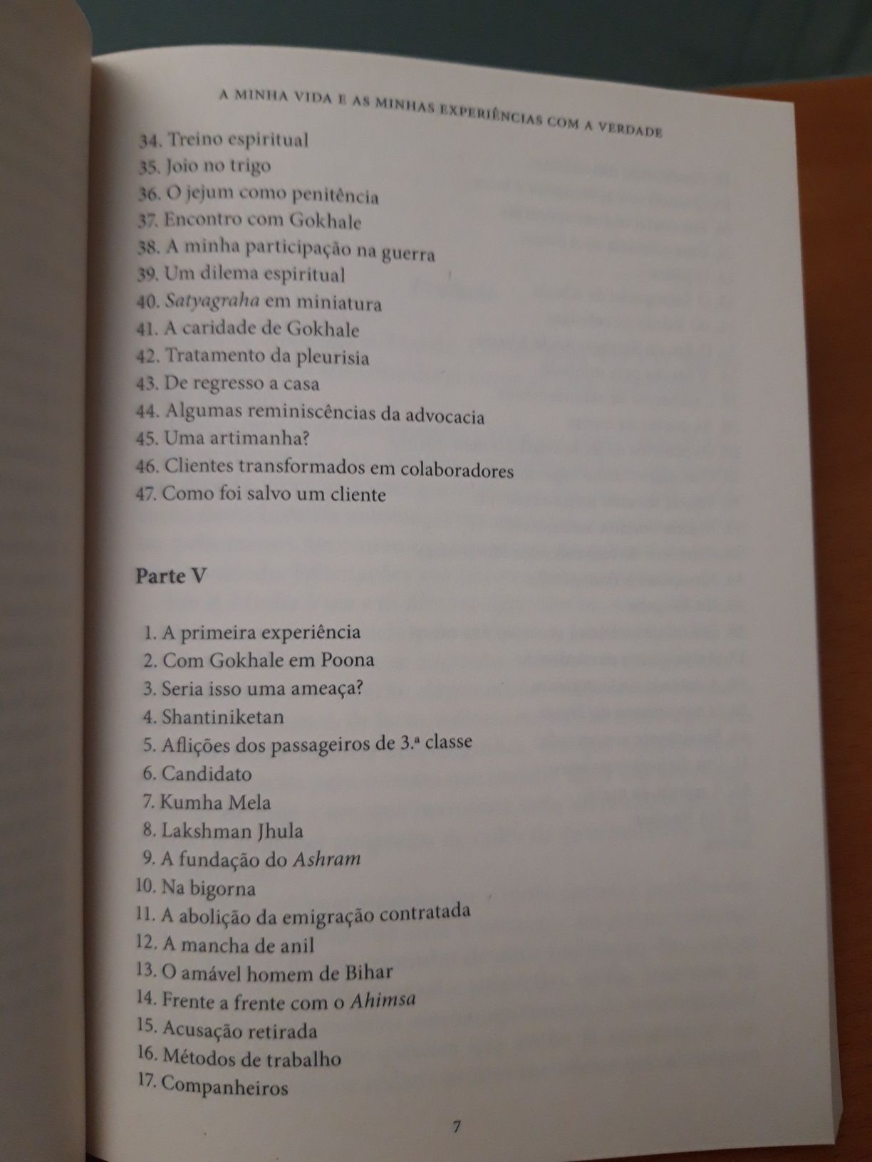 Colecção "Gandhi: A Minha Vida e as Minhas Experiências com a Verdade"