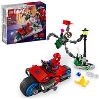 Klocki Lego Spider-man 76275 Pościg na motocyklu Spider-man vs Doc Ock