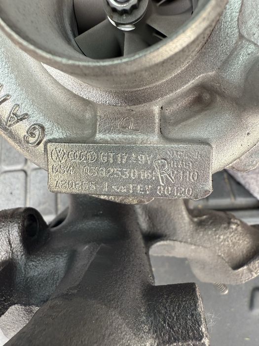 Turbo vw ASZ GARETT po regeneracji nie montowane