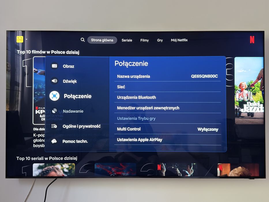 Samsung QE65QN800C – 65” Neo QLED 8K 120Hz, gwarancja 2 Lata