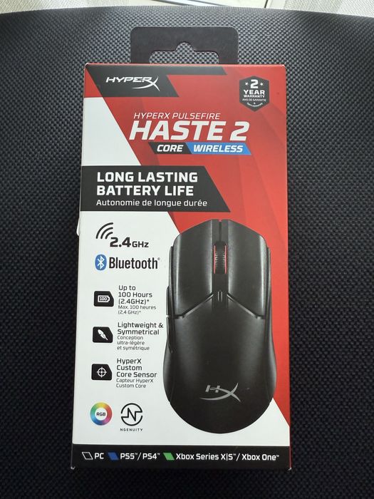 Rato Gaming HyperX Pulsefire Haste 2 Core Wireless