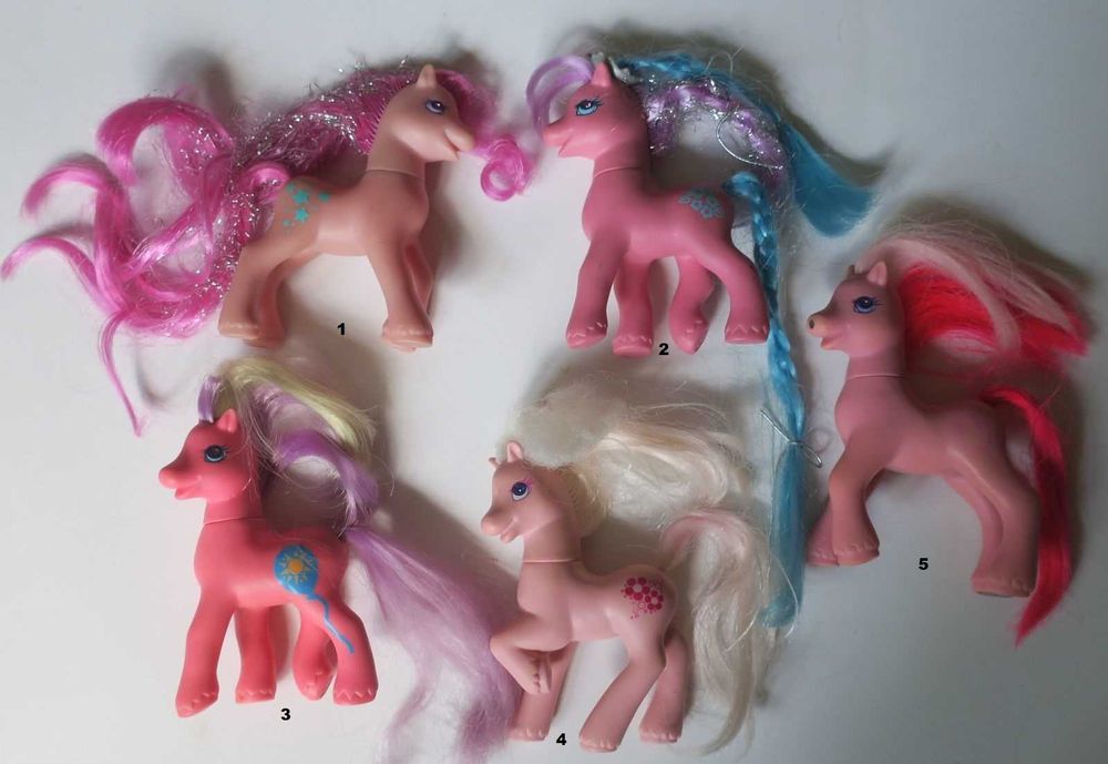 Kucyki Pony seria G2 kolekcjonerskie unikaty Hasbro kucyk