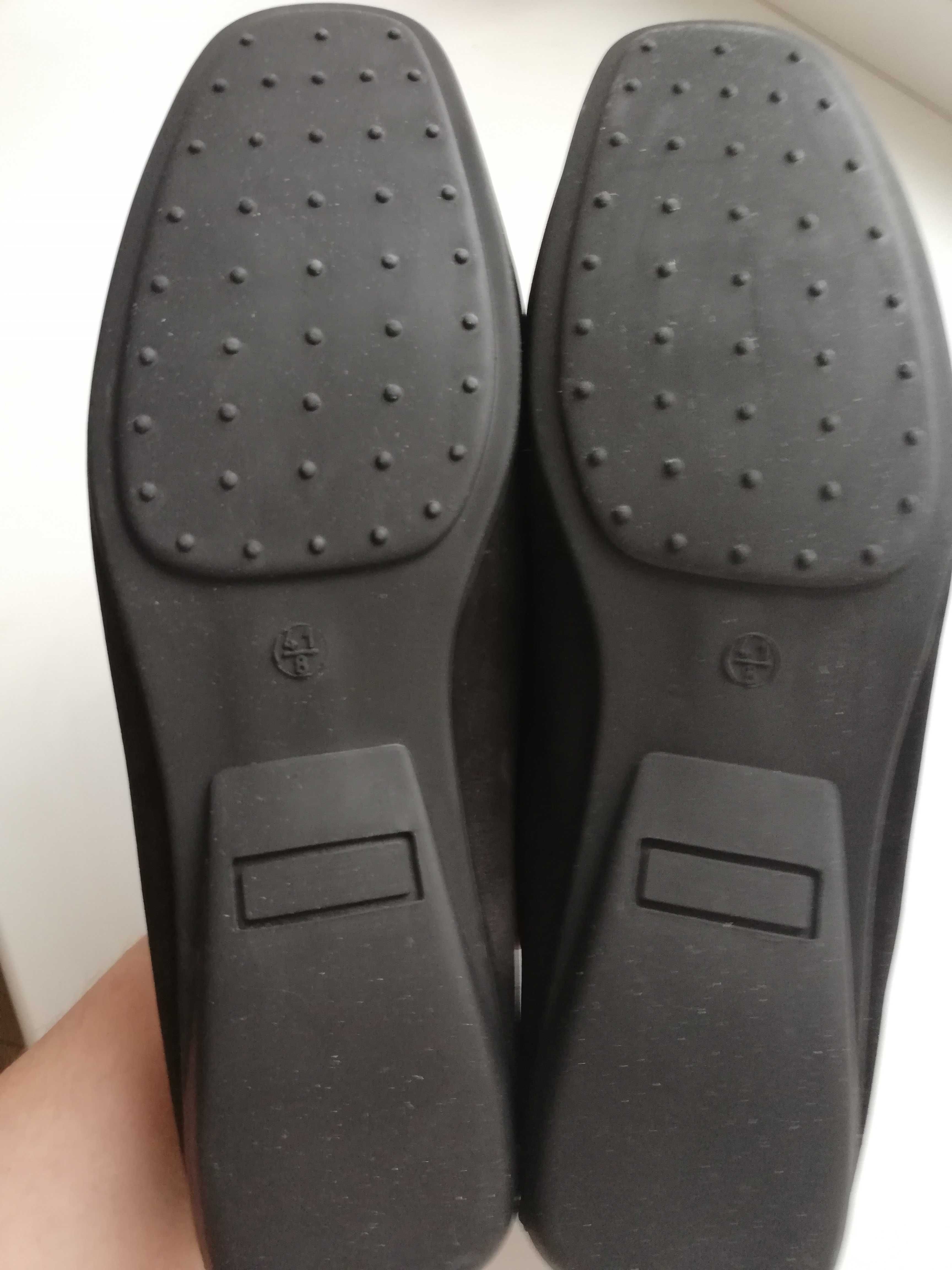 Мокасини жіночі Filipe Shoes, замша, 40 - й розмір, нові, чорні.