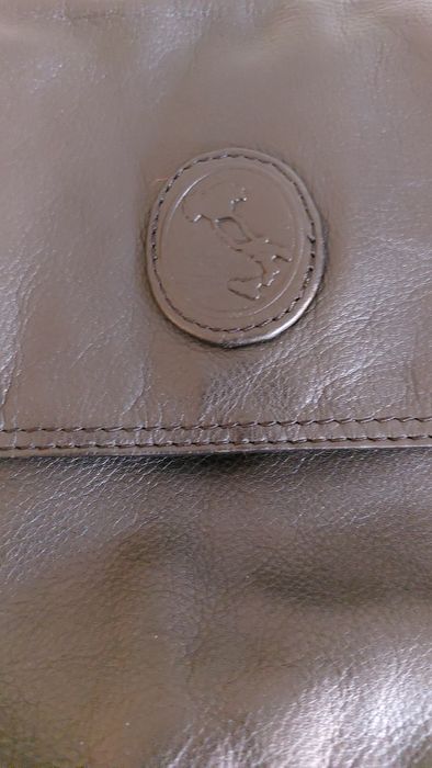 Шкіряна сумка італійського бренду VERA PELLE