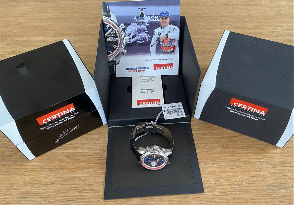 Certina DS Podium Automatic Kubica Limited Edition