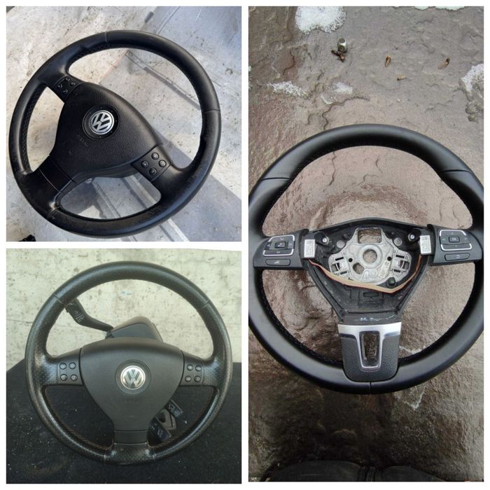 Руль, Кермо, Airbag Passat B6, B7, Golf 5, 6, Octavia A5, Touran Caddy