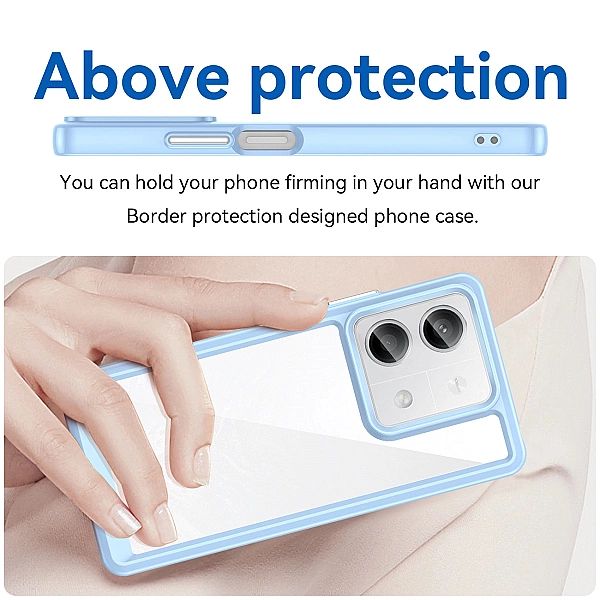 Etui Outer Space Case z żelową ramką do Xiaomi Redmi Note 13 Pro - nie