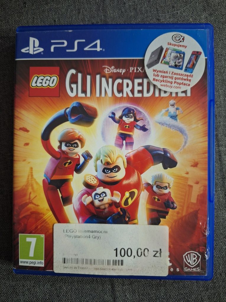 Gra PS4 Lego Iniemamocni