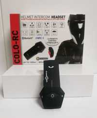 1-Auricular /Intercomunicador Bluetooth/RADIO/Capacete/Motas (NOVO)