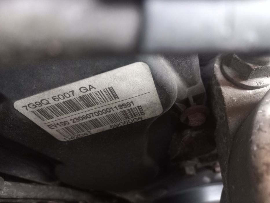 Silnik slupek 2.0 tdci 7g9q 6007 ga ford mondeo mk4 galaxy smax