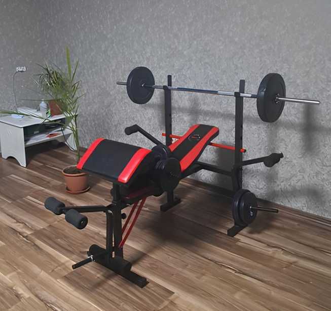 Лавка для жима штанги W-65 + парта Скотта скамья жиму Тренажер Лава