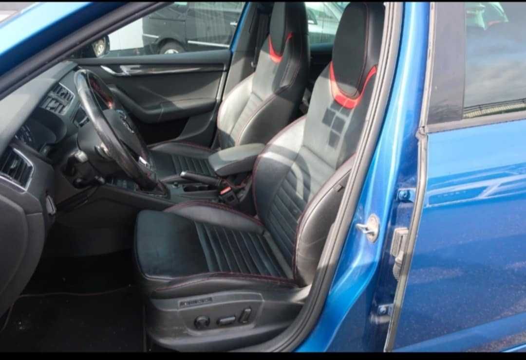 Octavia RS 2.0Tdi Challenge Automat DSG Kamera Race Blue