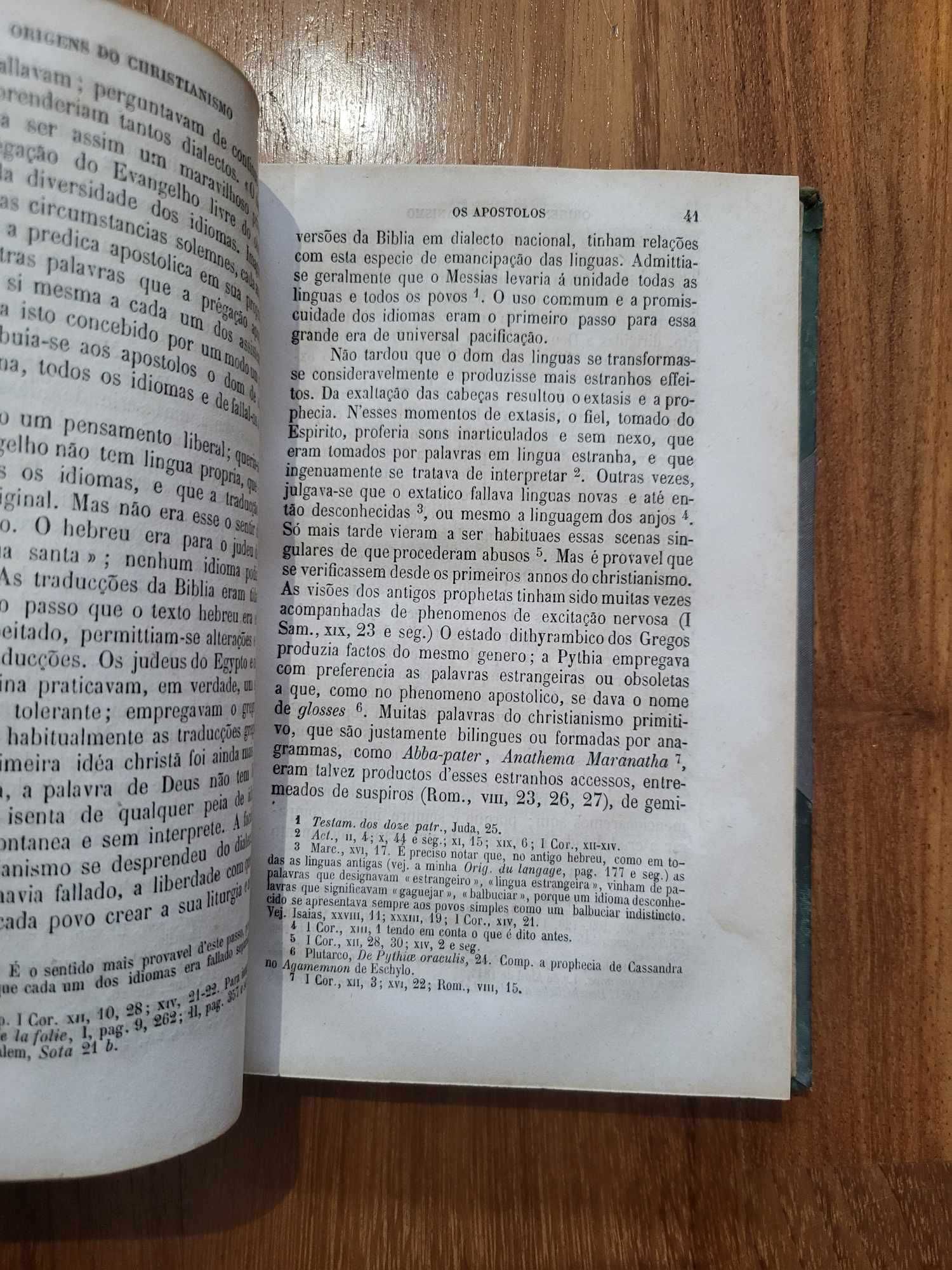 Livros | "História das Origens do Christianismo", Ernest Renan