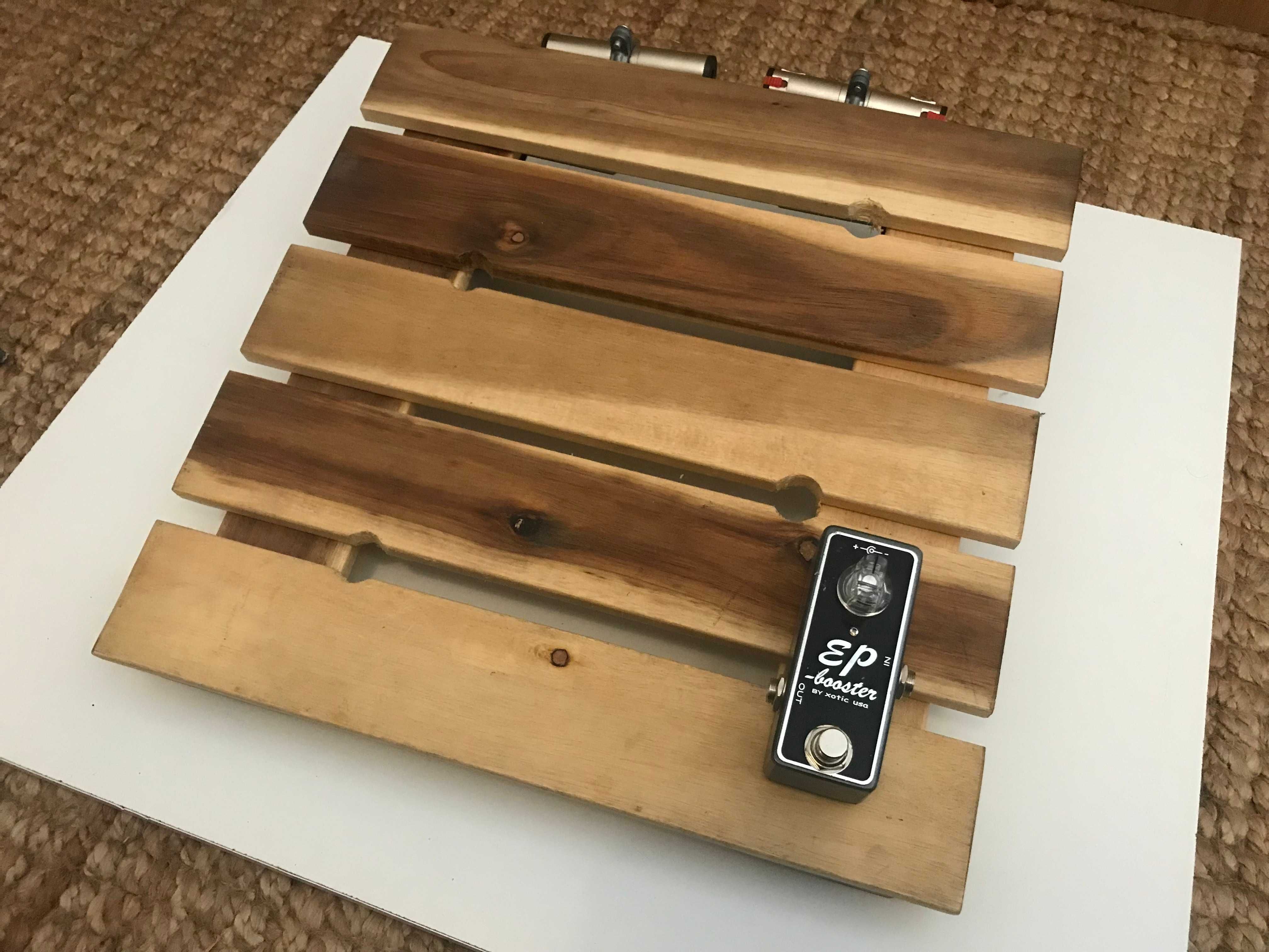 Handmade Effects Pedal Board - Ajustavel - Expandavel